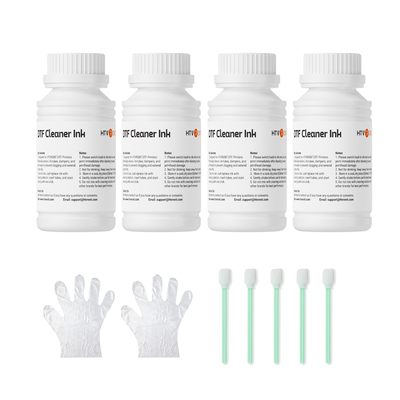 HTVRONT DTF Cleaner Ink 250ml*4