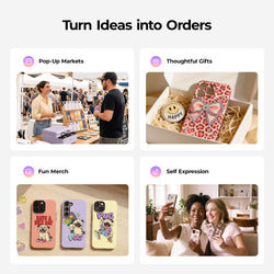 HTVRONT Auto Heat Press 2+ H17 Phone Case Heat Press +Tumbler Heat Press all-in-one Bundle