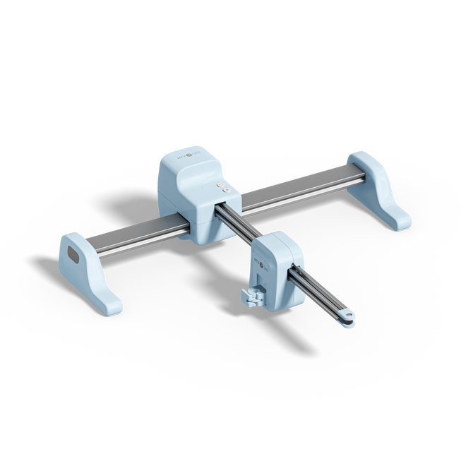 LOKLiK-HTVRONT iPaint | AI-Powered Painting Machine, Starter Kit - Bubble Blue