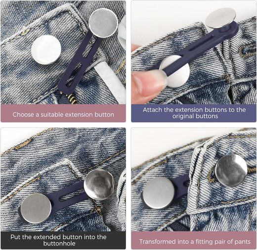 15 PCS Button Extenders for Jeans