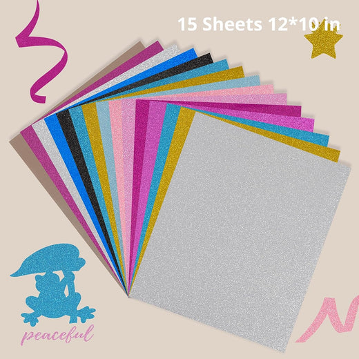 Pink HTV Heat Transfer Vinyl Bundle for Valentine's Day -13 Sheets 12×10in