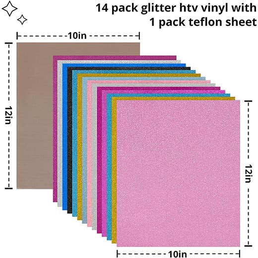 HTV Glitter Pack