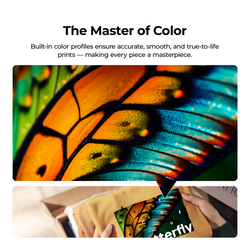 HTVRONT D1 DTF Printer, Standard Kit - Bubble Blue