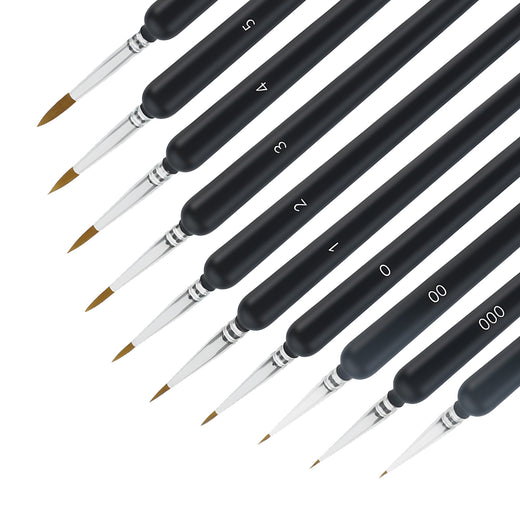 [LOKLiK iPaint] Mini Detail Paintbrush Set（10pcs）