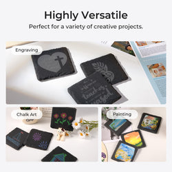 Slate Drink Coasters-20pcs