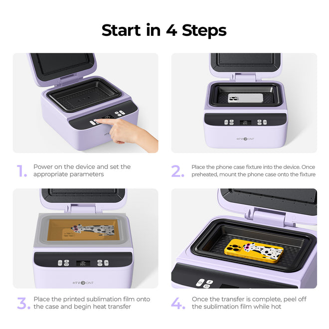 HTVRONT H17 Phone Case Heat Press, For iPhone 17 Case!