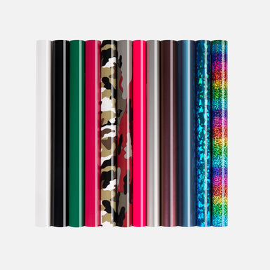 Heat Transfer Vinyl Bundle - 12 Roll 12" x 5FT（2 Chameleon）