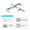 LOKLiK-HTVRONT iPaint | AI-Powered Painting Machine, Professional Kit - Bubble Blue