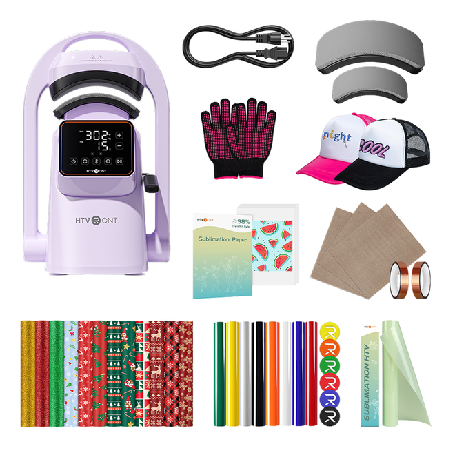 New! HTVRONT A300 Auto Hat Heat Press