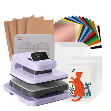 HTVRONT Auto Heat Press 2 - Digit 120V, Standard Kit