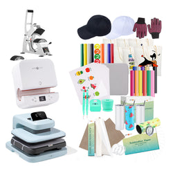 [All in one kit]HTVRONT Auto heat press 2+Tumbler press+Manual Hat Press+All in One Bundle