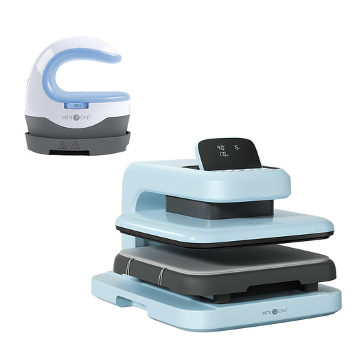 [Machine bundle]HTVRONT Auto Heat Press 2 - 15"x15"+Mini Heat Press Machine