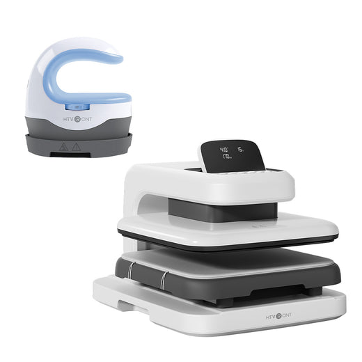 [Machine bundle]HTVRONT Auto Heat Press 2 - 15"x15"+Mini Heat Press Machine