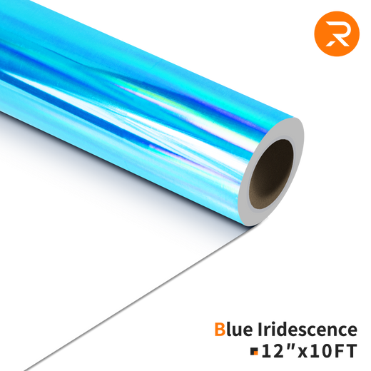 【Clearance Sale】Metallic HTV Heat Transfer Vinyl Roll - 12"x10FT (6 Colors Available)