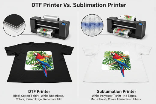 DTF Printer Vs. Sublimation Printer