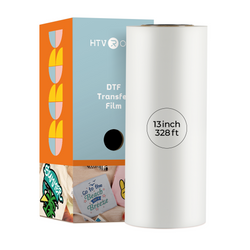 HTVRONT DTF Transfer Film Roll 13 Inch x 328 FT——fit for A3 DTF Printer