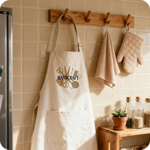 The H10 Portable Heat Press can be designed with Apron