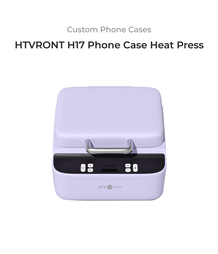 light purple phone case heat press - H17 - HTVRONT
