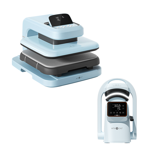 [Machine Bundle] HTVRONT Auto Heat Press 2 - Digit 15"x15" + A300 Auto Hat Heat Press