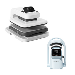[Machine Bundle] HTVRONT Auto Heat Press 2 - Digit 15"x15" + A300 Auto Hat Heat Press