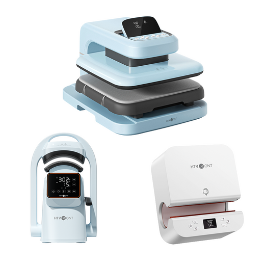 [Machine bundle]HTVRONT Auto Heat Press 2 - 15"x15" +Tumbler Heat Press+A300 Auto Hat Heat Press Machine