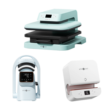 [Machine bundle]HTVRONT Auto Heat Press+Tumbler Heat Press+a300 auto Hat Heat Press Machine