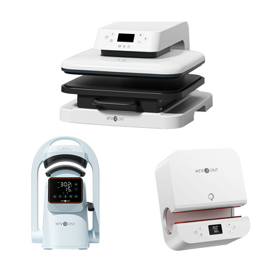 [Machine bundle]HTVRONT Auto Heat Press+Tumbler Heat Press+a300 auto Hat Heat Press Machine