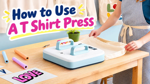 How to Use H10 T Shirt Press