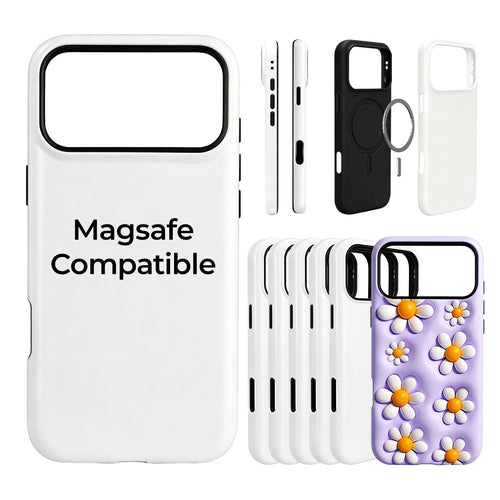 iPhone 18 Case Now Available! HTVRONT 2-in-1 Sublimation Phone Case Set - 6pcs, for H17