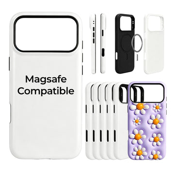 iPhone 18 Case Now Available! HTVRONT 2-in-1 Sublimation Phone Case Set - 6pcs, for H17