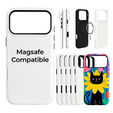 HTVRONT 2-in-1 Sublimation Phone Case Set - 6pcs, for H17