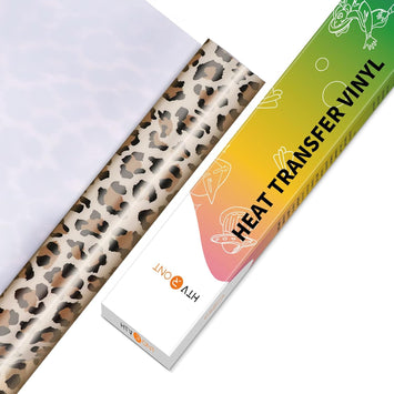 Leopard Heat Transfer Vinyl Rolls - 12" x 5ft (4 Colors)