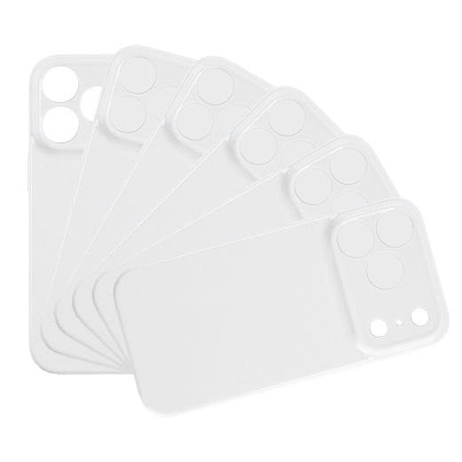 【New iPhone 17 Case!】Sublimation Blank Glossy Phone Case Set - 6 Pcs, For H17 Phone Case Heat Press