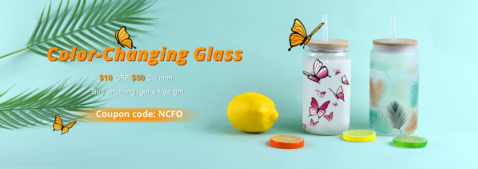 Thousand DIY Ideas Creating color change glass Using HTVRONT Vinyl