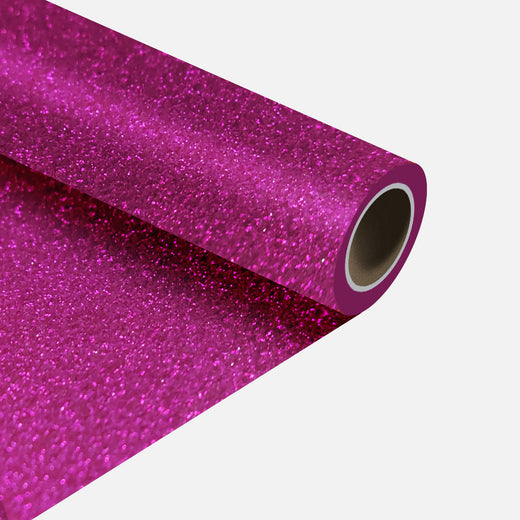 Glitter Heat Transfer Vinyl Roll For Christmas Decoration- 10"x10 Ft (9 Colors)