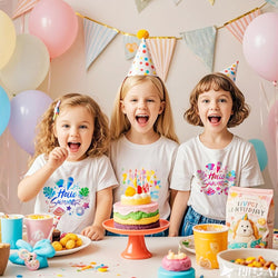 Tie-Dye Patterned Heat Transfer Vinyl Bundle - 12"x10" 10 Sheets