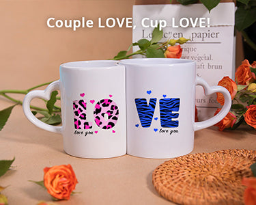 sublimation cup for couple
