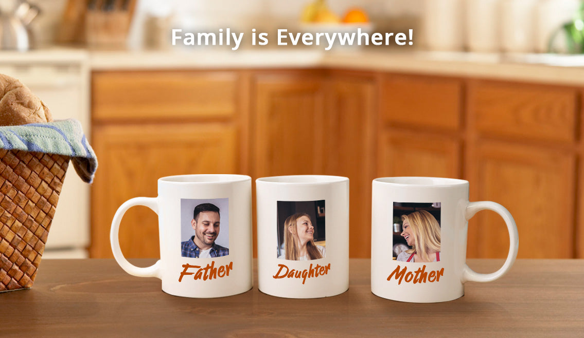 sublimation cup for family