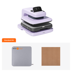 HTVRONT Auto Heat Press 2 Standard Kit - Lavender Purple