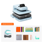HTVRONT Auto Heat Press 2 Ultimate Premium Kit - Bubble Blue