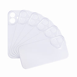 【New iPhone 17 Case!】Sublimation Blank Glossy Phone Case Set - 6 Pcs, For H17 Phone Case Heat Press