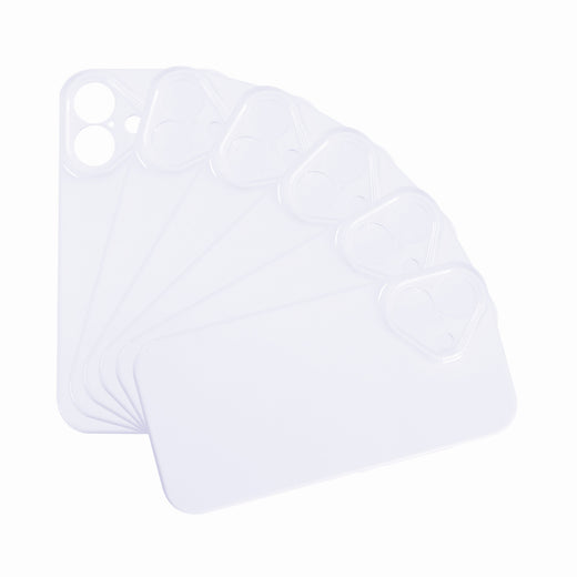 【New iPhone 17 Case!】Sublimation Blank Glossy Phone Case Set - 6 Pcs, For H17 Phone Case Heat Press