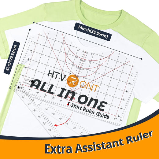 All-in-ONE T Shirt Ruler Guide for Vinyl Alignment – HTVRONT