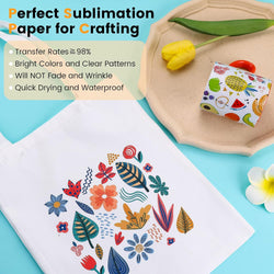 Sublimation Paper 8.5 x 11/14 inches - 30 Sheets