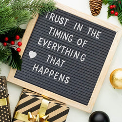 Felt Letter Board with Letters - 510 Letter Board Sign, 16 x 12 inch