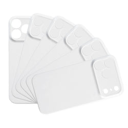 【New iPhone 17 Case!】Sublimation Blank Glossy Phone Case Set - 6 Pcs, For H17 Phone Case Heat Press