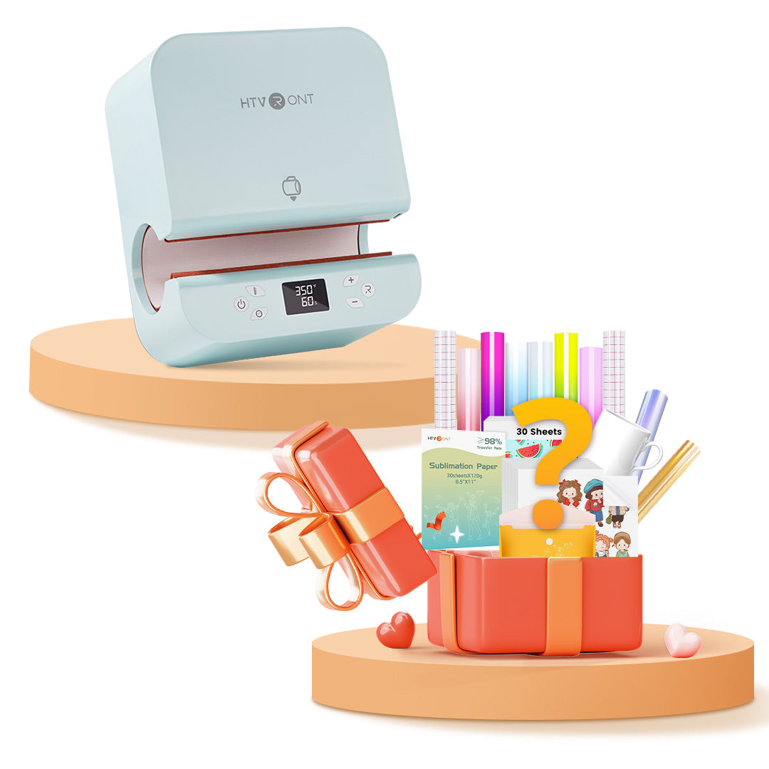 HTVRONT Auto Tumbler Heat Press Machine 120V