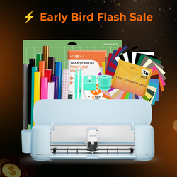 LOKLiK Cutting Machine 2, Everything Bundle - Bubble Blue