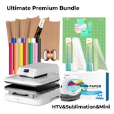 HTVRONT Auto Heat Press Machine for T Shirts 15x15 110V - (2 Colors) Smart T Shirt Press Machine