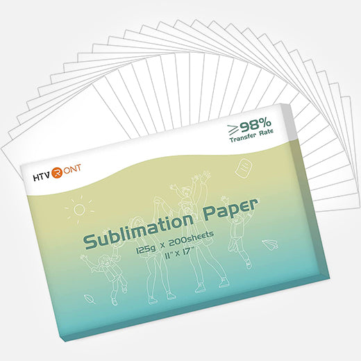 Sublimation Paper 8.5 x 11 Inch - 200 Sheets – HTVRONT